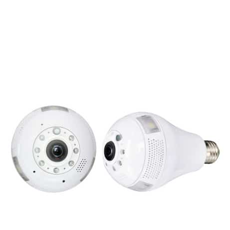 Caméra ampoule 360° Autonome Caméra ampoule 360° Autonome