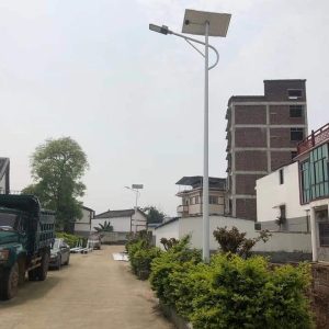 LAMPADAIRE SOLAIRE AUTONOME 30W 2 EN 1