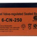 Batterie Solaire GEL WIN BRIGHT 250AH/12V installée dans un système solaire