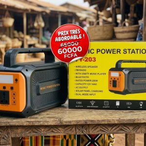 Station d'énergie musicale YY-203 200W portable