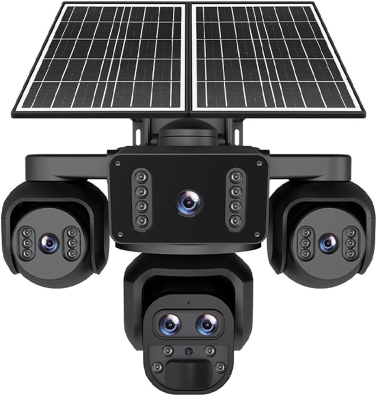 61DfNaOpcqL._AC_SL1500_ Caméra de surveillance solaire extérieure 4G Wi-Fi triple objectif 360° avec vision nocturne couleur