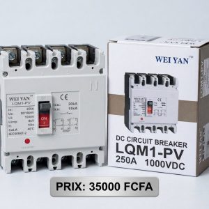 Disjoncteur photovoltaïque WEI YAN 250A pour installation solaire