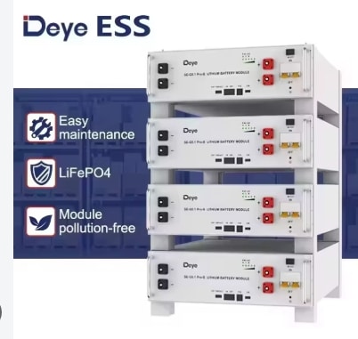 Batterie Deye SE-G5.1 Pro-B 5.12 kWh 48V Batterie Deye SE-G5.1 Pro-B 5.12 kWh 48V